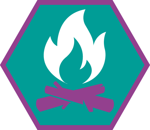 Insigne Vuur stoken Niveau 3