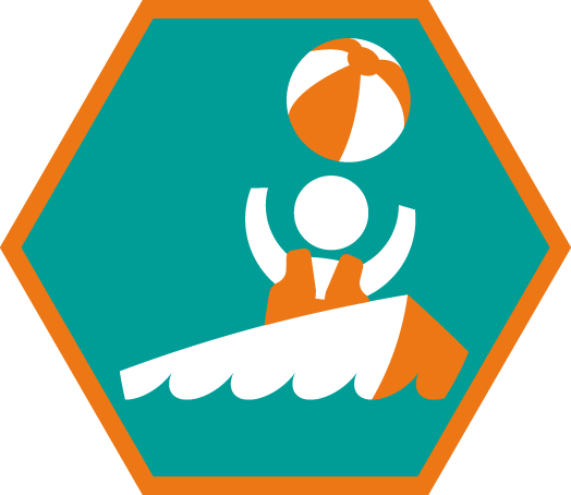 Insigne Water Sport & Spel Niveau 2